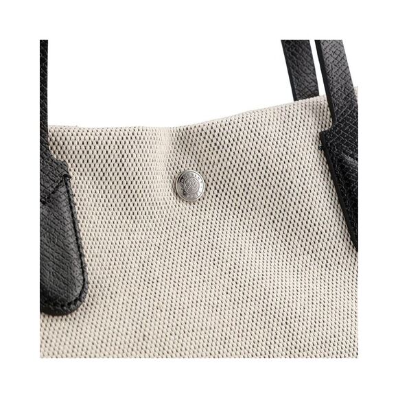 Longchamp Essential Large Canvas Long Handle Tote, White - Picture 4 of 4